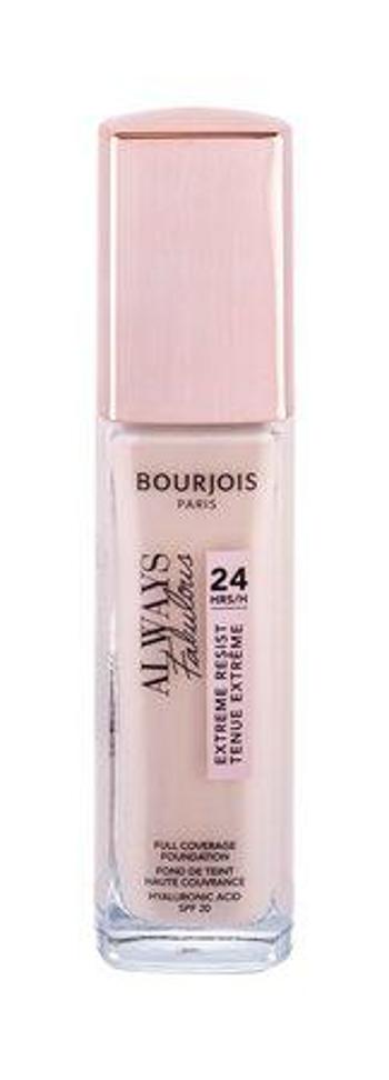 Bourjois Krycí make-up Always Fabulous 24h (Extreme Resist Full Coverage Foundation) 30 ml 100, 30ml, Rose, Ivory