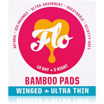 FLO Ultra Thin Bamboo vložky na den i noc 15 ks