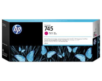 HP 745 F9K01A purpurová (magenta) originální cartridge