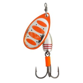 Savage gear třpytka rotex spinner fluo orange silver-velikost 2 5,5 g