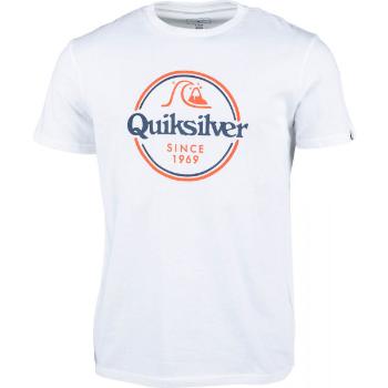 Quiksilver WORDS REMAIN SS Pánské triko, bílá, velikost S