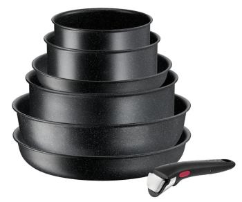 Tefal sada nádobí Ingenio Black Stone 7 ks L3998702