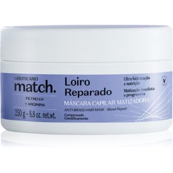 Match. Blonde Repair regenerační maska pro blond vlasy 250 g