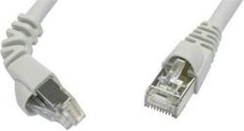 Síťový kabel RJ45 Telegärtner L00002A0173, CAT 6A, S/FTP, 3.00 m, šedá