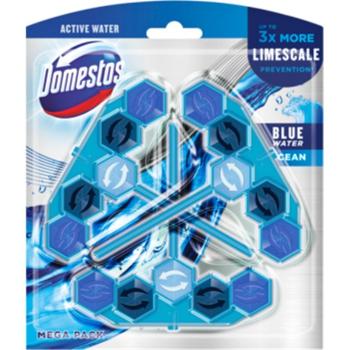 Domestos Power 5 Blue water WC blok 3 x 53 g