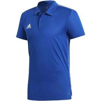 adidas CORE18 POLO Polo triko, modrá, velikost M