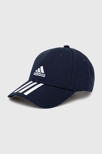 Kšiltovka adidas Performance tmavomodrá barva, s aplikací