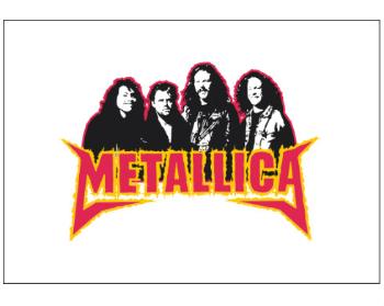 Plakát typ A4-A0 Metallica