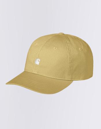 Carhartt WIP Madison Logo Cap Agate/White