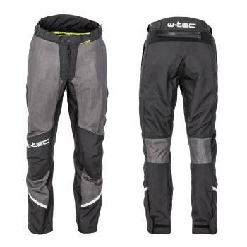 Pánské letní moto kalhoty W-TEC Alquizar  Black-Grey  XXL