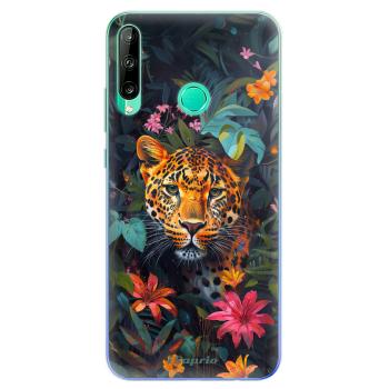 Odolné silikonové pouzdro iSaprio - Flower Jaguar - Huawei P40 Lite E