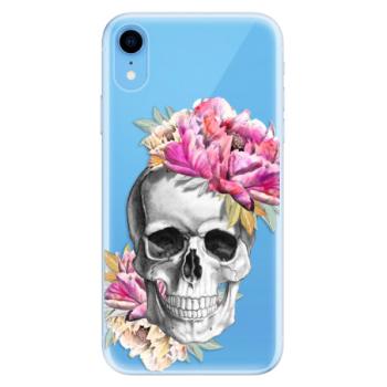 Odolné silikonové pouzdro iSaprio - Pretty Skull - iPhone XR