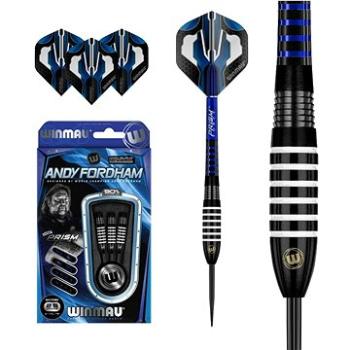 Šipky Winmau steel ANDY FORDHAM 25g, 90% wolfram ONYX GRIP (13465)