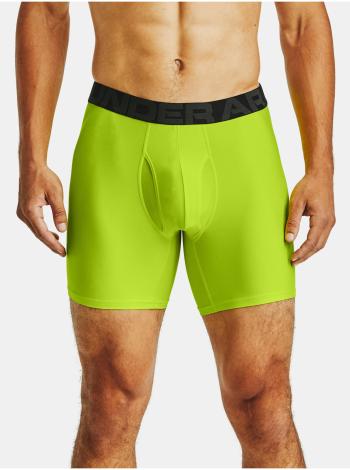 Zelené boxerky Under Armour UA Tech 6in 2 Pack