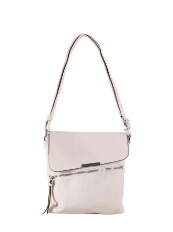 SMETANOVÁ CROSSBODY SE ZIPY -OW-TR-19404-1 Velikost: ONE SIZE