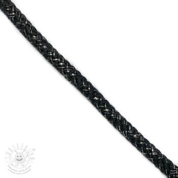 Šnůra Lurex 10 mm black