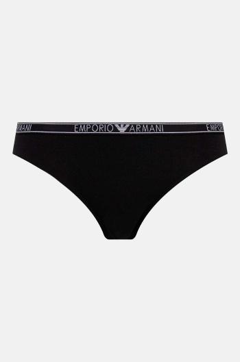 Kalhotky brazilky Emporio Armani Underwear černá barva, 164752 4F223