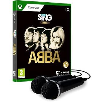 Lets Sing Presents ABBA + 2 microphones - Xbox (4020628640576)