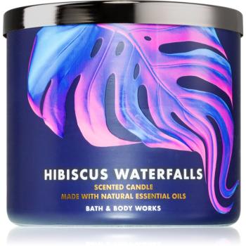 Bath & Body Works Hibiscus Waterfalls vonná svíčka 411 g