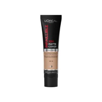 L'Oréal Paris Infaillible 32H Matte Cover SPF25 30 ml make-up pro ženy 110