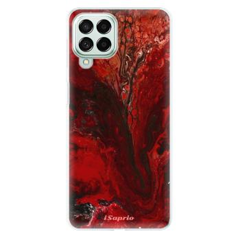 Odolné silikonové pouzdro iSaprio - RedMarble 17 - Samsung Galaxy M53 5G