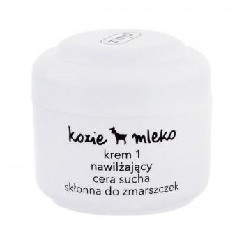 Ziaja Goat´s Milk Moisturizing 50 ml denní pleťový krém pro ženy na suchou pleť; výživa a regenerace pleti; na dehydratovanou pleť