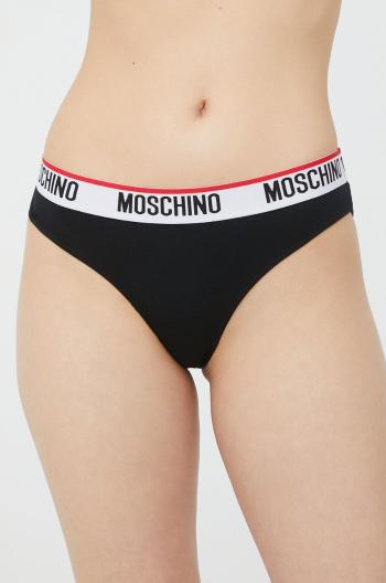 Kalhotky Moschino Underwear černá barva