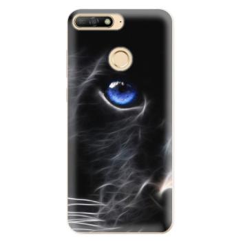 Odolné silikonové pouzdro iSaprio - Black Puma - Huawei Y6 Prime 2018