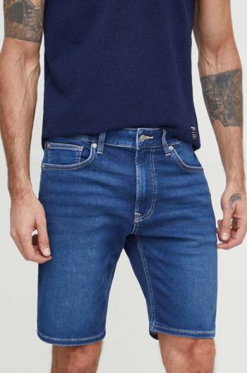 Džínové šortky Pepe Jeans RELAXED SHORT GDG pánské, tmavomodrá barva, PM801085