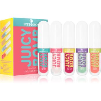 essence Juicy Bomb dárková sada na rty 5 ks