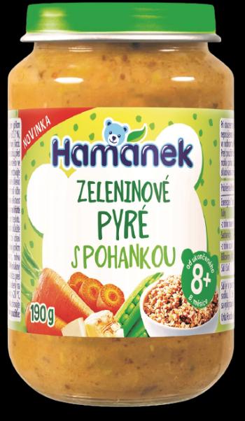 Hamánek Zeleninové pyré s pohankou 190 g