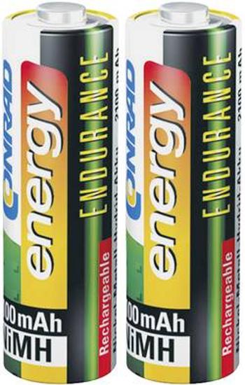 Akumulátor AA Ni-MH Conrad energy Endurance HR06, 2600 mAh, 1.2 V, 2 ks