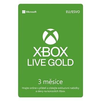 Xbox Live Gold - 3 měsíční členství (S2T-00009)