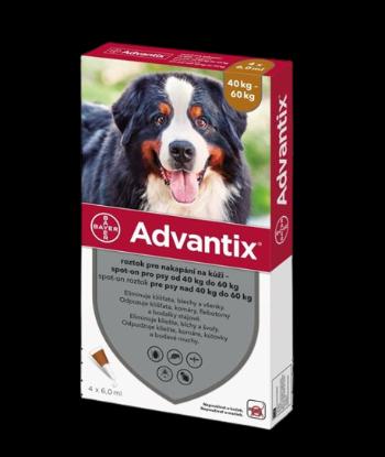 Advantix pro psy 40-60 kg spot-on 4 x 6 ml