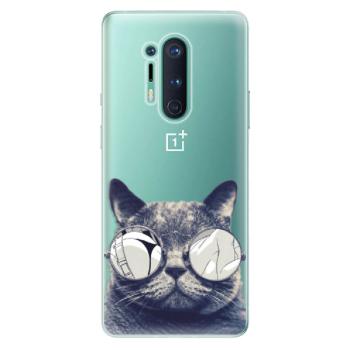 Odolné silikonové pouzdro iSaprio - Crazy Cat 01 - OnePlus 8 Pro