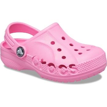 Crocs BAYA CLOG T Dětské pantofle, růžová, velikost 23/24