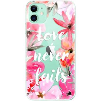 iSaprio Love Never Fails pro iPhone 11 (lonev-TPU2_i11)