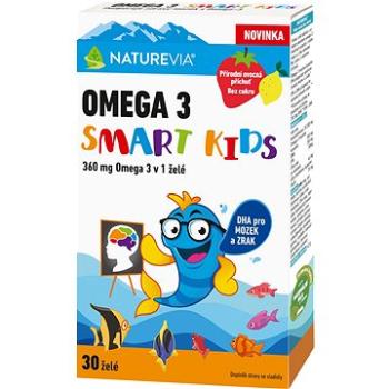 Naturevia Omega 3 Smart Kids 30 želé (8594187091187)