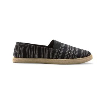 Quiksilver ESPADRILLED Pánské slip-on boty, černá, velikost 40