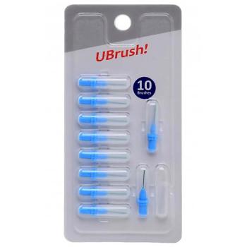 Herbadent UBrush Náhradní nástavce 0,5 mm 10 ks