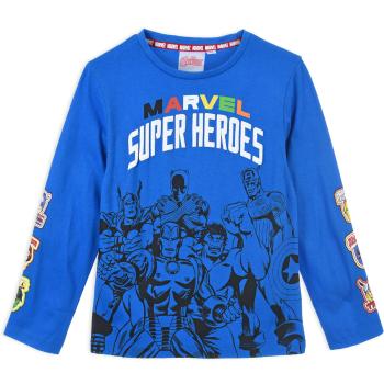 Chlapecké tričko AVENGERS SUPER HEROES modré Velikost: 140