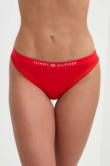 Kalhotky Tommy Hilfiger červená barva, UW0UW04183