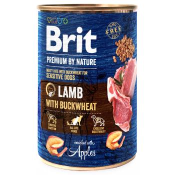 Konzerva Brit Premium by Nature Lamb with Buckwheat 400g