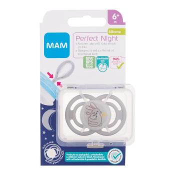 MAM Perfect Night Silicone Pacifier 6m+ Hares 1 ks dudlík pro děti