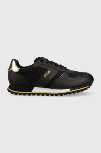 Sneakers boty BOSS Parkour-l Runn černá barva