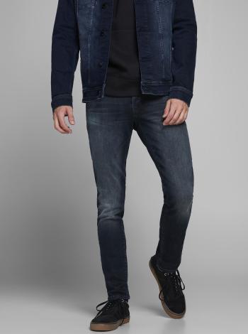 Tmavě modré slim fit džíny Jack & Jones Glenn