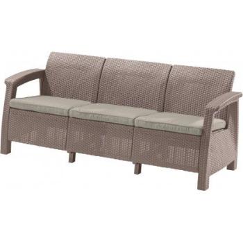 Allibert CORFU LOVE SEAT MAX 35596 Pohovka - cappuccino