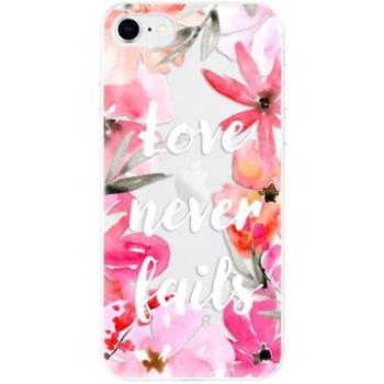 iSaprio Love Never Fails pro iPhone SE 2020 (lonev-TPU2_iSE2020)