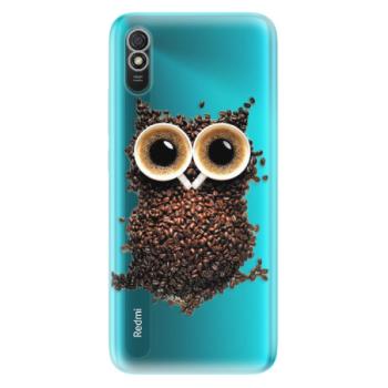 Odolné silikonové pouzdro iSaprio - Owl And Coffee - Xiaomi Redmi 9A