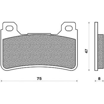 NEWFREN brzdové destičky (směs ROAD TOURING SINTERED) (2ks) M502-716 (M502-716)